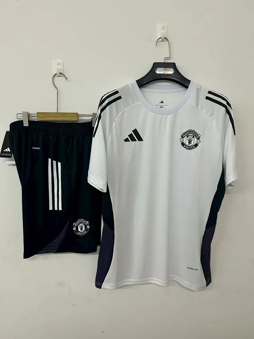 2025/2026 Manchester United Training Suit White Jersey