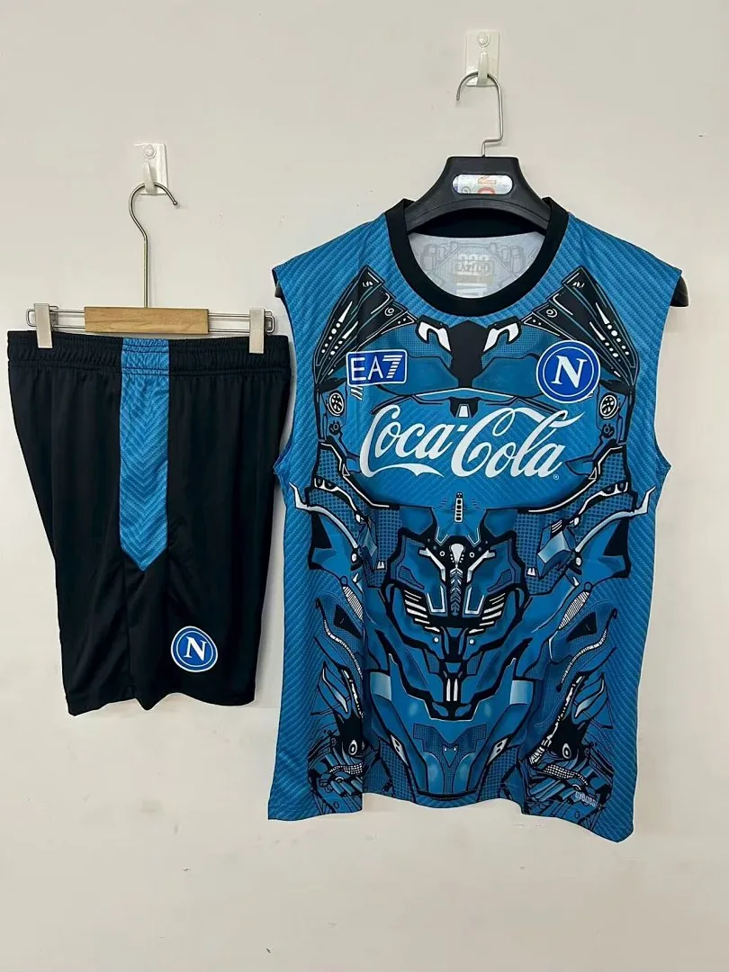 2025/2026 Napoli training jersey blue