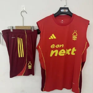 2025/2026 Nottingham Forest training jersey red