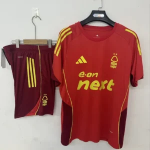 2025/2026 Nottingham Forest training jersey red