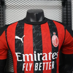2025/2026 Player AC Milan Home Jersey