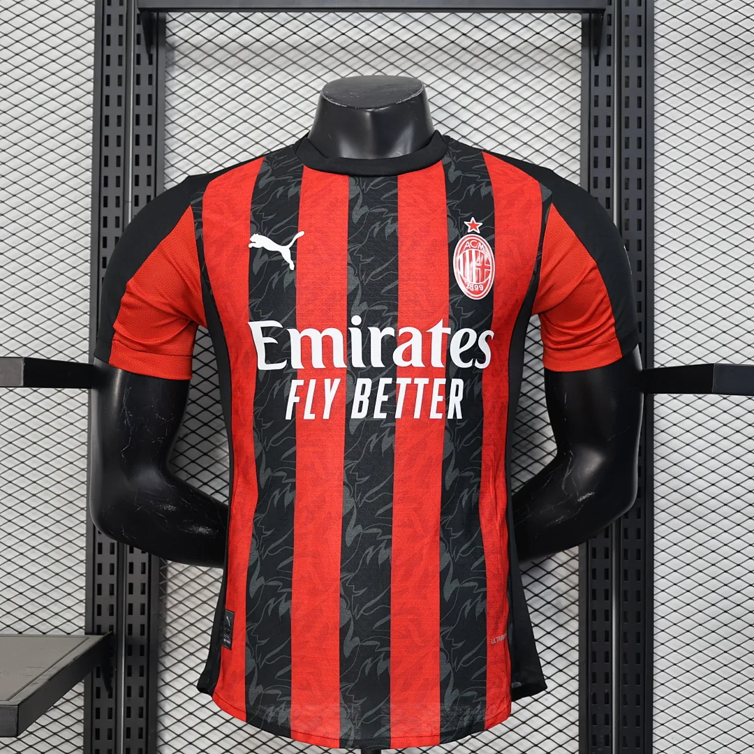 2025/2026 Player AC Milan Home Jersey