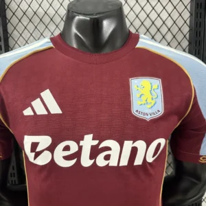 2025/2026 Player Aston Villa Jersey