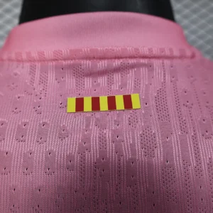 2025/2026 Player Barcelona Pink Jersey