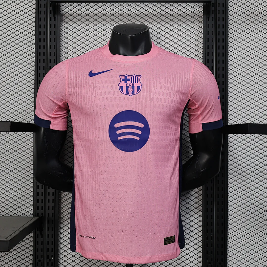 2025/2026 Player Barcelona Pink Jersey
