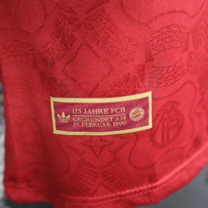 2025/2026 Player FC Bayern Munich 125th Anniversary Red Jersey