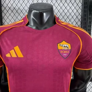 2025/2026 Player Roma Home Jersey