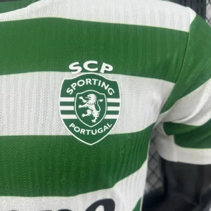 2025/2026 Player Sporting Lisbon Home Jersey