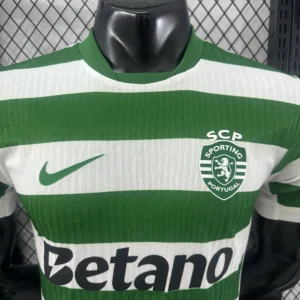 2025/2026 Player Sporting Lisbon Home Jersey