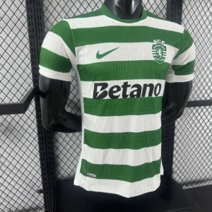 2025/2026 Player Sporting Lisbon Home Jersey
