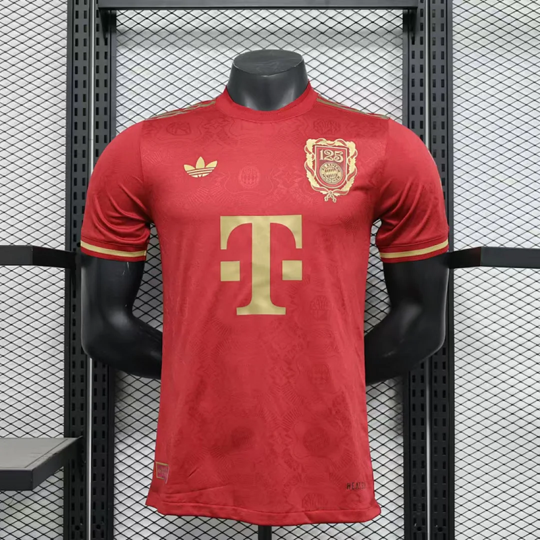 2025/2026 Player Bayern Munich 125th Anniversary Jersey