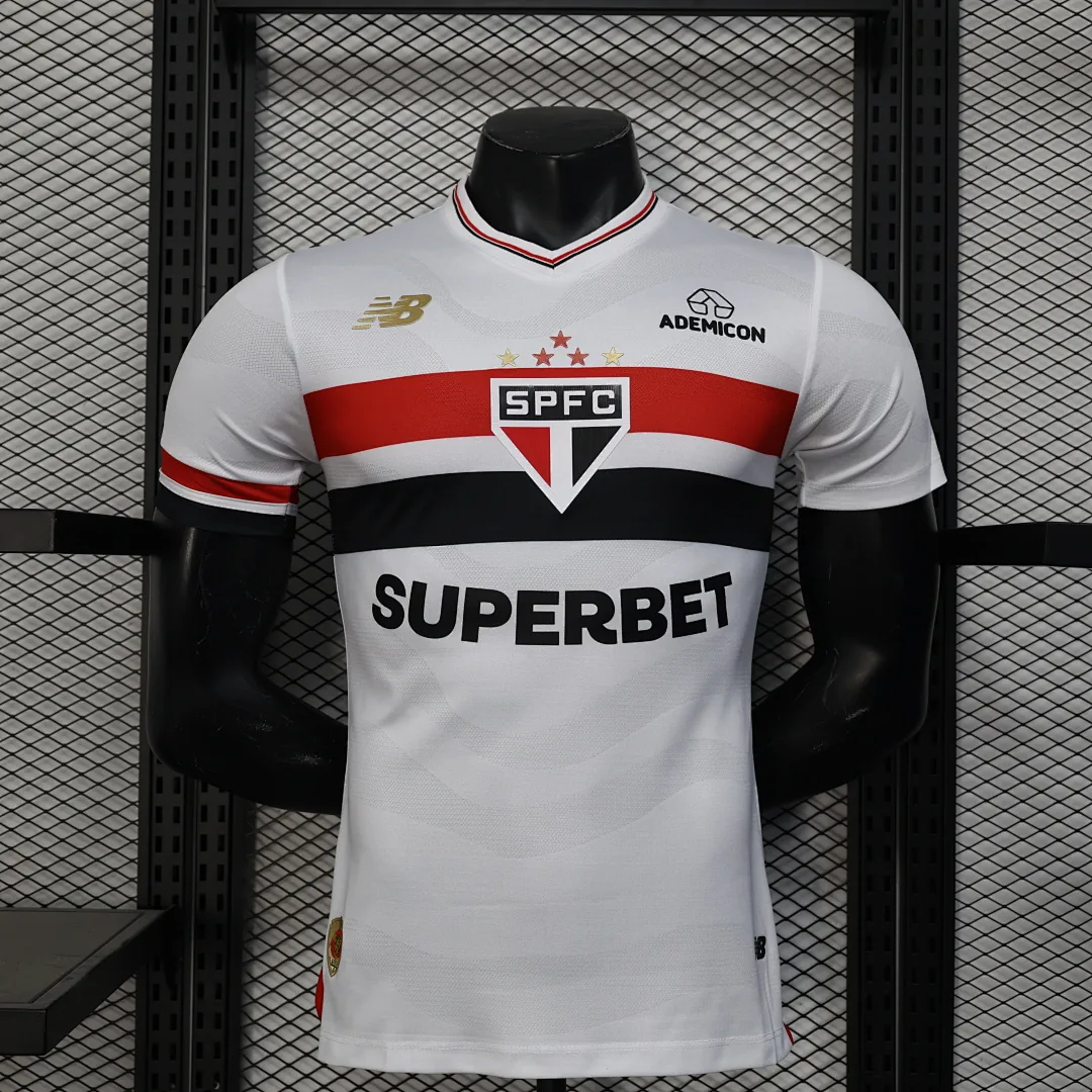 2025/2026 Player Sao Paulo Home all sponsors Jersey