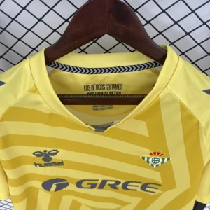 2025/2026 Real Betis Goalkeeper Yellow Jersey