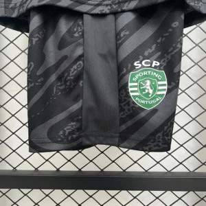 2025/2026 Sporting Lisbon Goalkeeper Black ︰ Jersey