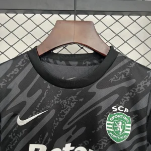 2025/2026 Sporting Lisbon Goalkeeper Black ︰ Jersey