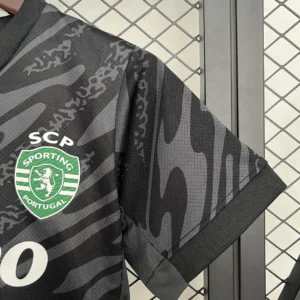 2025/2026 Sporting Lisbon Goalkeeper Black ︰ Jersey