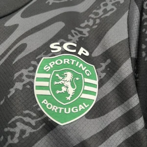 2025/2026 Sporting Lisbon Goalkeeper Black ︰ Jersey