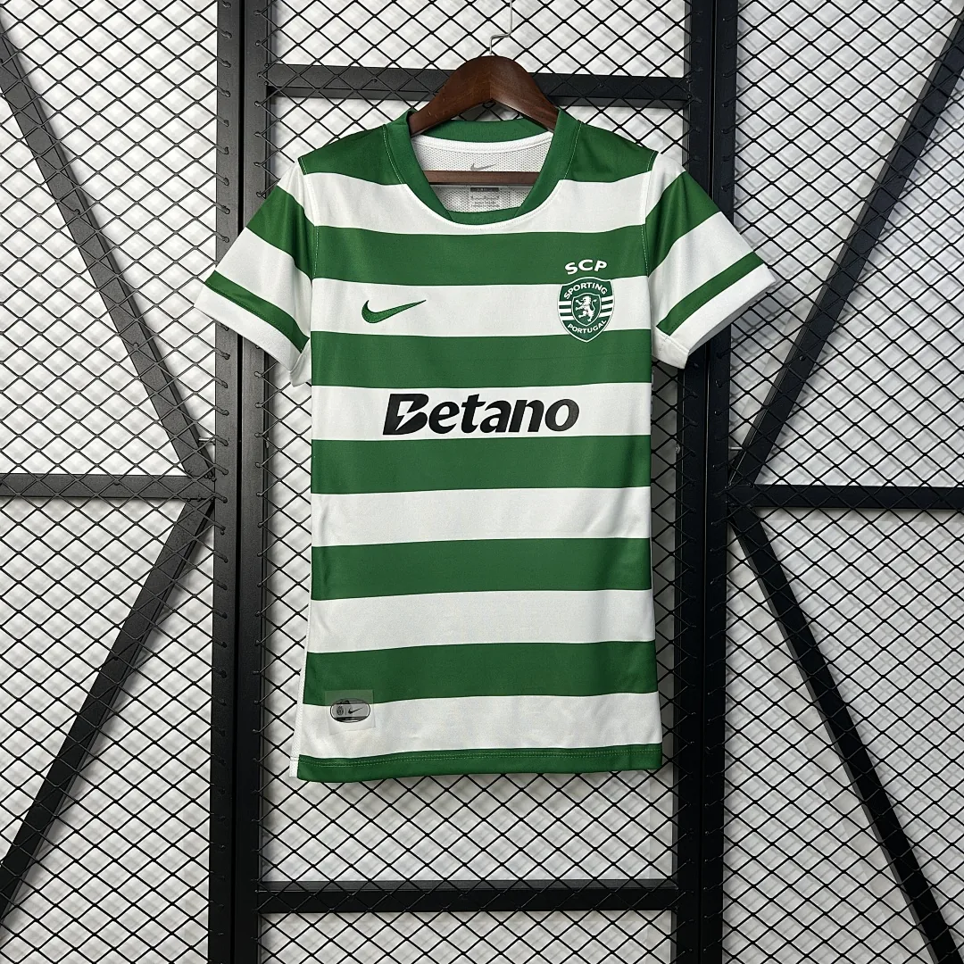 2025/2026 woman Sporting Lisbon Home Jersey