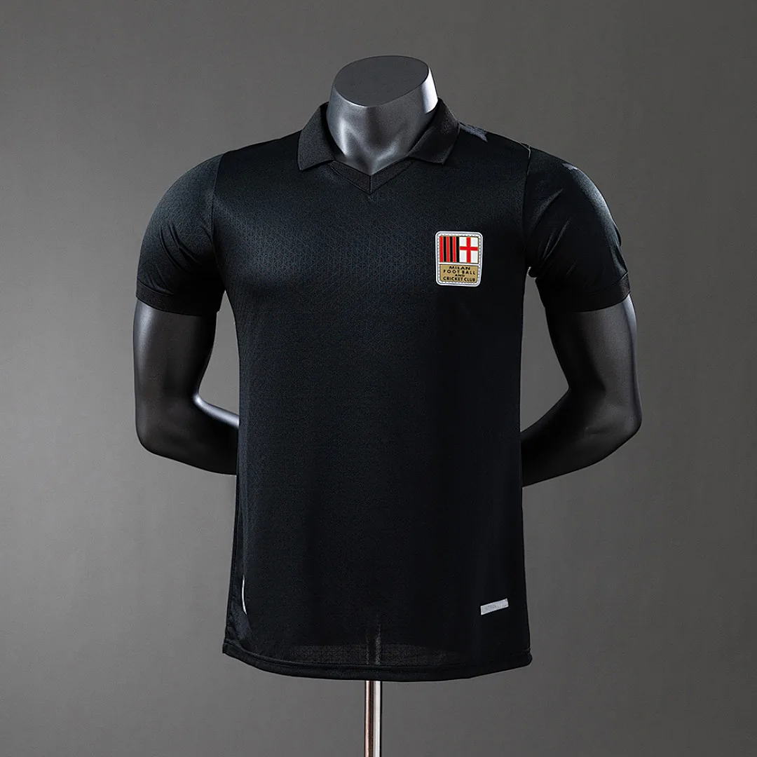 AC Milan 125th Anniversary Edition - Black Player Version Jersey