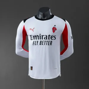 AC Milan 2025/2026 Away Player Version Long Sleeve Jersey