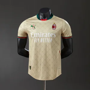AC Milan 2025/2026 Co-branded Player Version Jersey