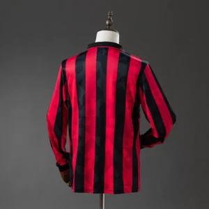 AC Milan 1993/1994 Home Long Sleeve Jersey