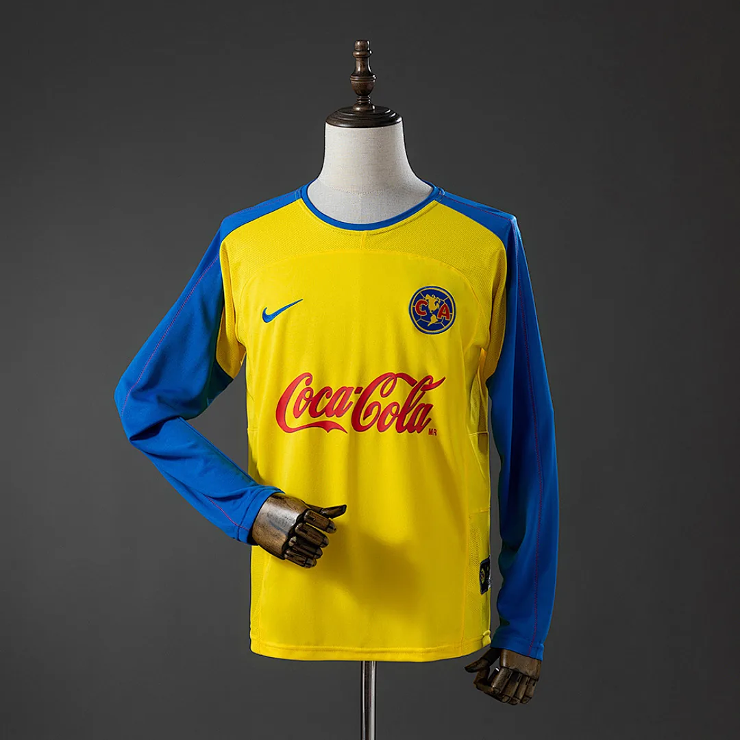 America 2003/2004 Home Long Sleeve Retro Jersey