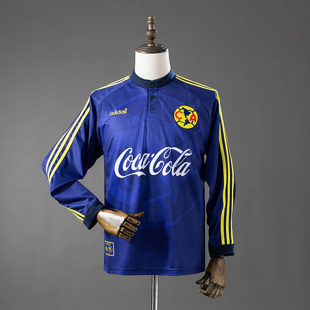 America 1997/1998 Away Long Sleeve Retro Jersey