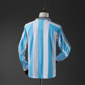 Argentina 1998 Home Long Sleeve Retro Jersey