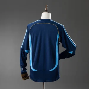 Argentina 2006 Away Long Sleeve Retro Jersey