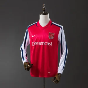 Arsenal 2001/2002 Long Sleeve Retro Jersey