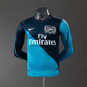 Arsenal 2011/2012 Away Long Sleeve Player Version Retro Jersey
