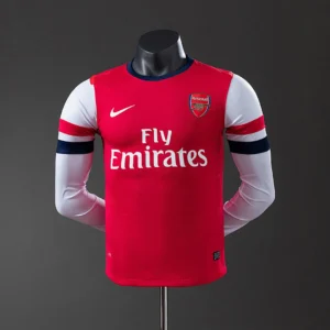 Arsenal 2012/2013 Home Long Sleeve Player Version Retro Jersey