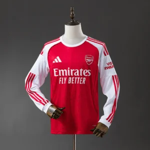 Arsenal 2025/2026 Long Sleeve Jersey