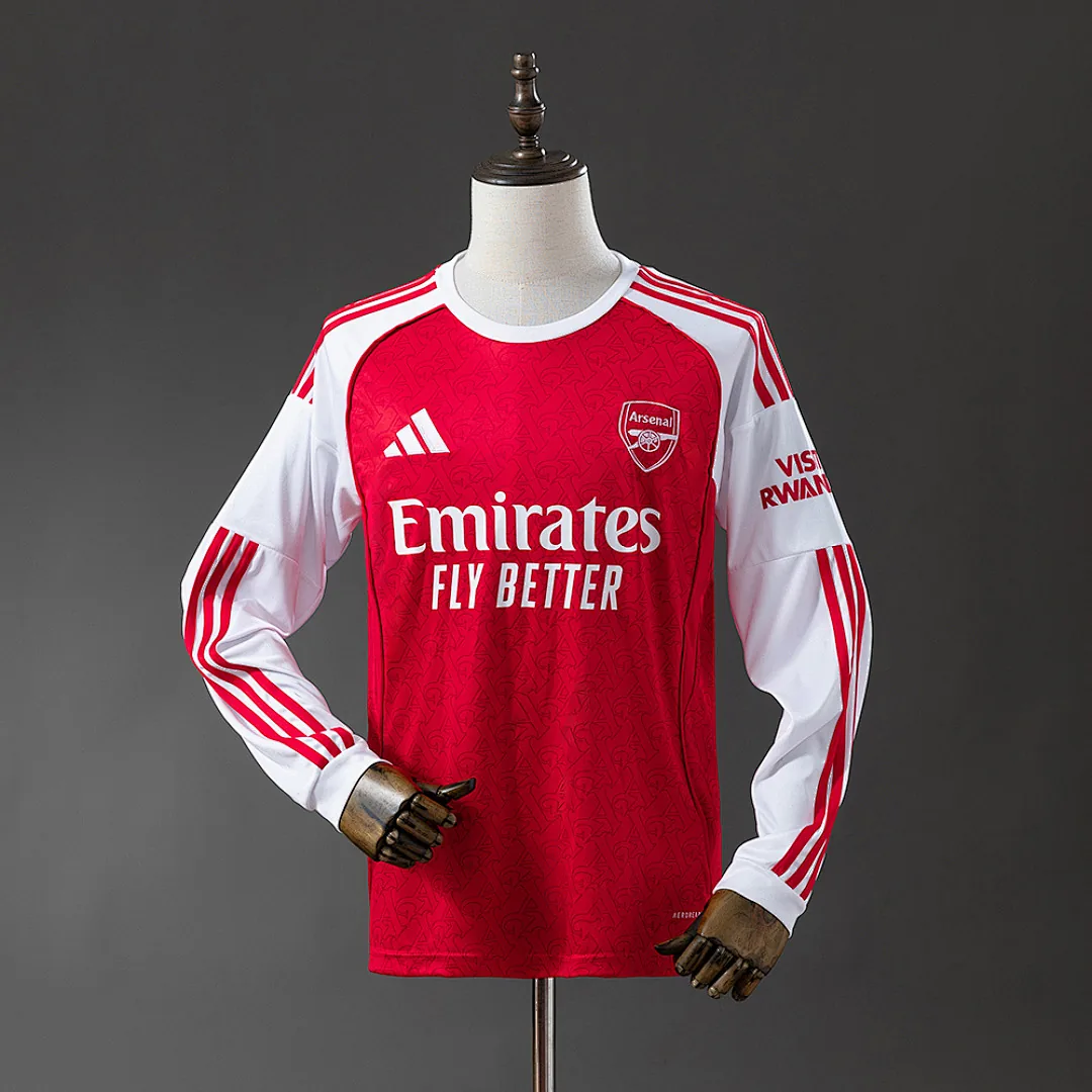Arsenal 2025/2026 Long Sleeve Jersey