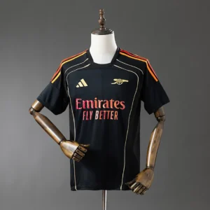 Arsenal 2025/2026 Retro-style collaboration - Black Jersey