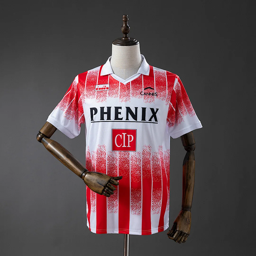 AS Cannes 1991/1992 Home Retro Jersey