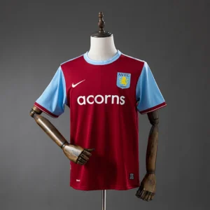 Aston Villa 2009/2010 Home Retro Jersey
