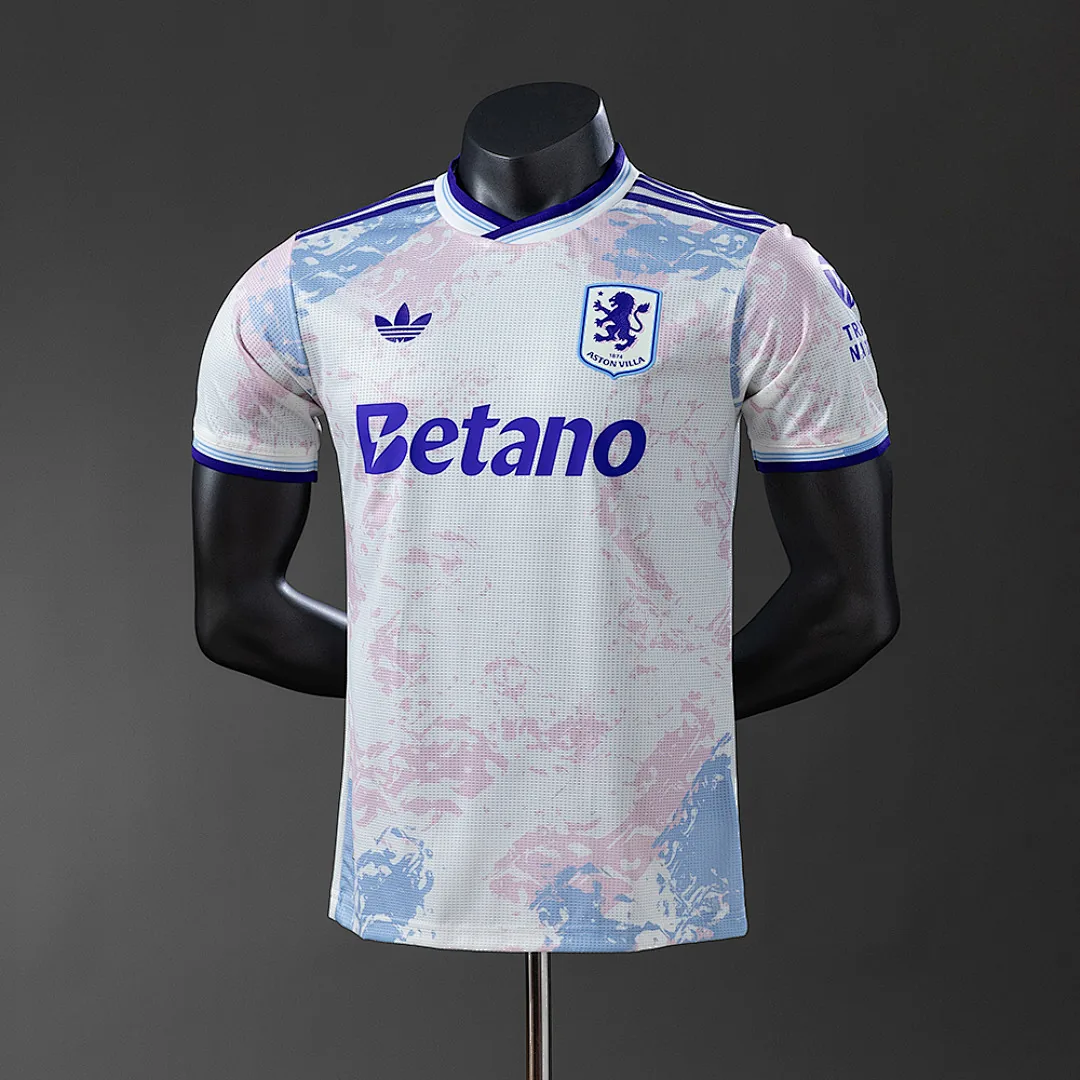 Aston Villa 2025/2026 Player Version Away Jersey