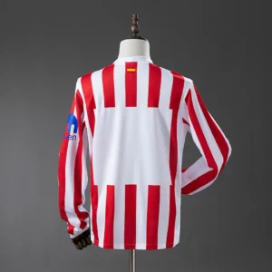 Atletico Madrid 2025/2026 Home Long Sleeve Jersey
