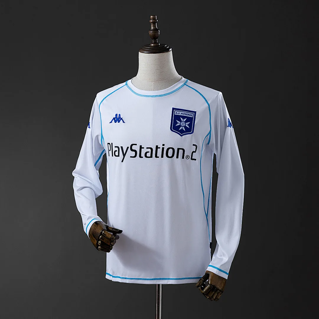 Auxerre 2003/2004 Long Sleeve Retro Jersey