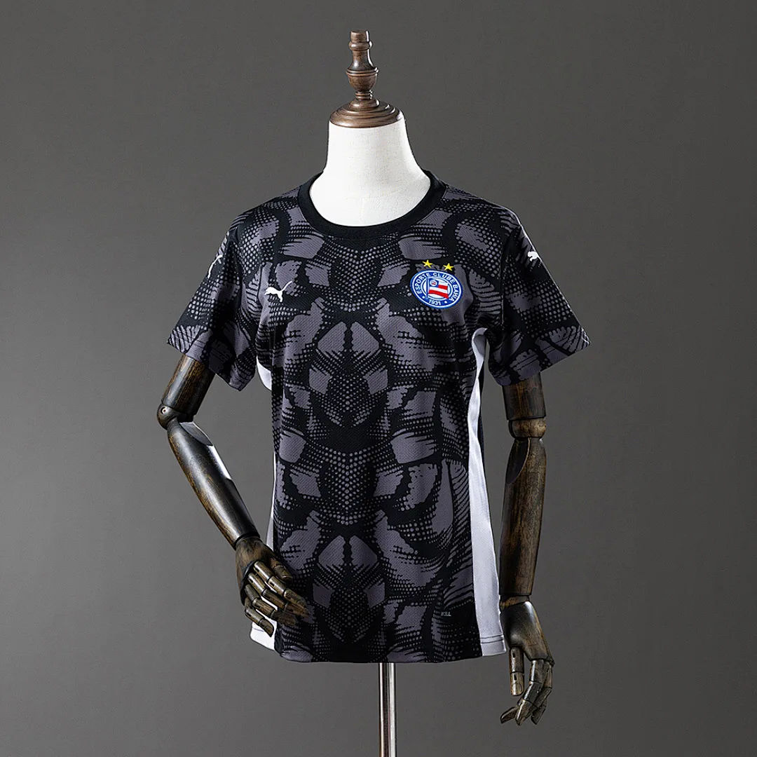 Bahia 2025/2026 Goalkeeper - Black Women's Jersey