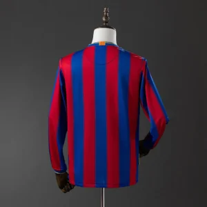 Barcelona 2009/2010 Home Long Sleeve Retro Jersey