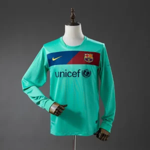 Barcelona 2010/2011 Long Sleeve Retro Jersey