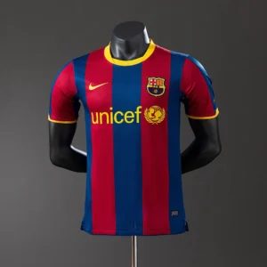 Barcelona 2010/2011 Long Sleeve Retro Jersey