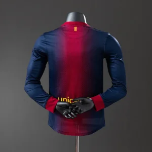 Barcelona 2012/2013 Home Long Sleeve Player Version Retro Jersey