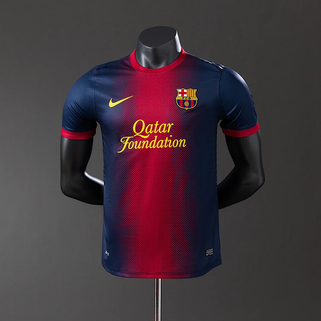 Barcelona 2012/2013 Home Player Version Retro Jersey