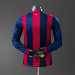 Barcelona 2014/2015 Home Long Sleeve Player Version Retro Jersey