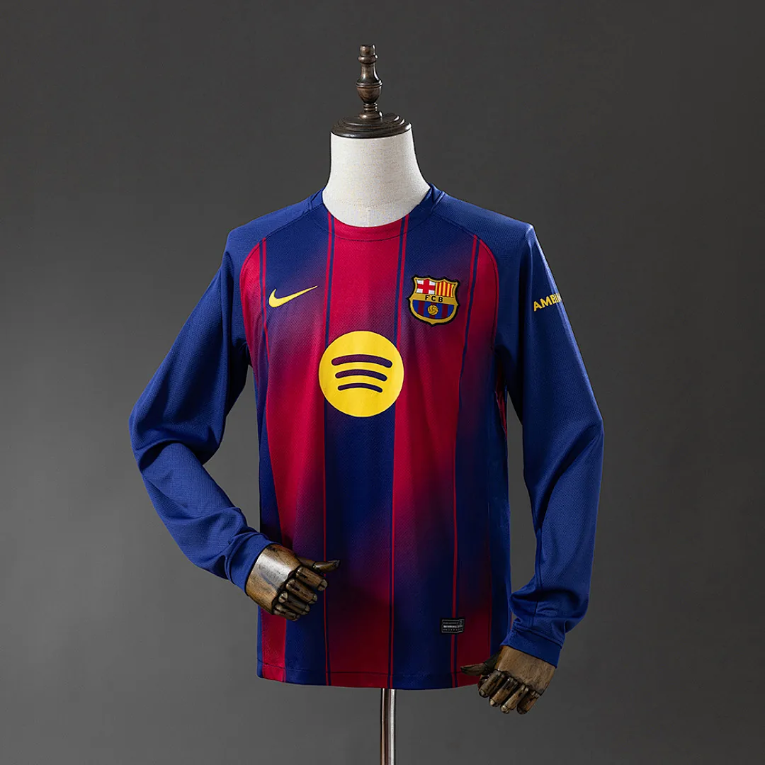 Barcelona 2025/2026 Long Sleeve Jersey