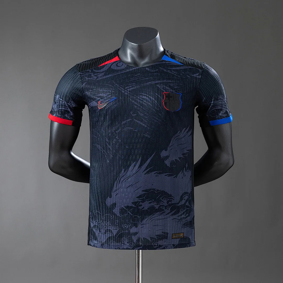 Barcelona 2025/2026 Special Edition - Black Dragon Player version Jersey